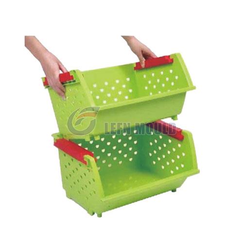 vegetable fruit food storage basket rack mould wih handle