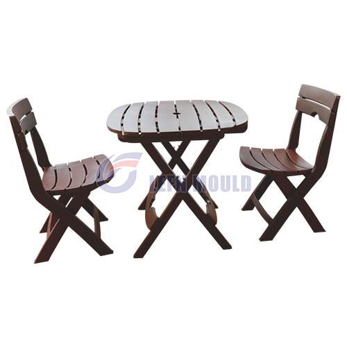 LF1708-264 folding chair & folding table mould, garden chair table mould，removable chair mould, removable table mould